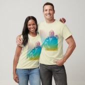 T-shirt Arc-en-ciel 1 de Jorge Luis Borges (Unisexe)