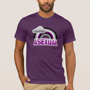 T-SHIRT ARC-EN-CIEL ASEXUEL