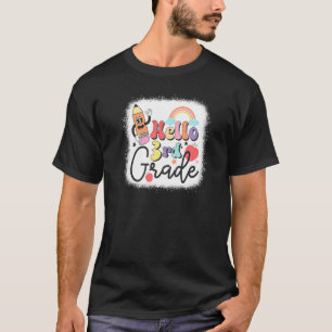 T-shirt Arc-en-ciel Bonjour Troisième Professeur de 3e ann