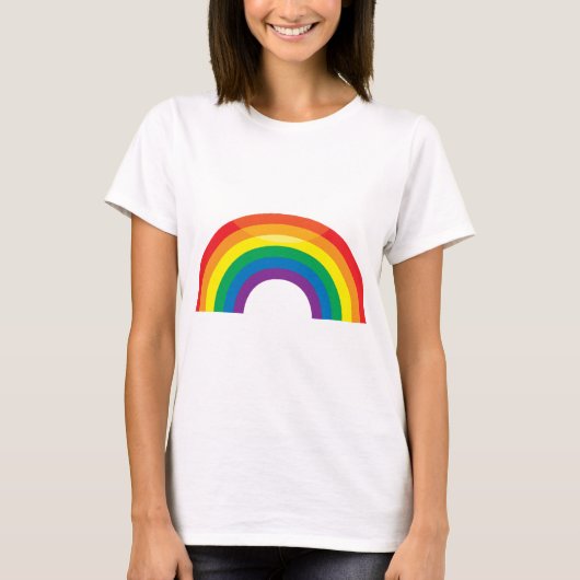 T-shirt Arc-en-ciel classique (Devant)