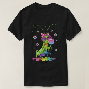 T-shirt Arc-en-ciel cool Le chameau prophète insecte avec