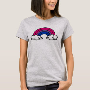 T-shirt Arc-en-ciel de fierté bisexuelle