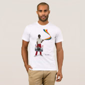 T-shirt Arc-en-ciel de graffiti (Devant entier)