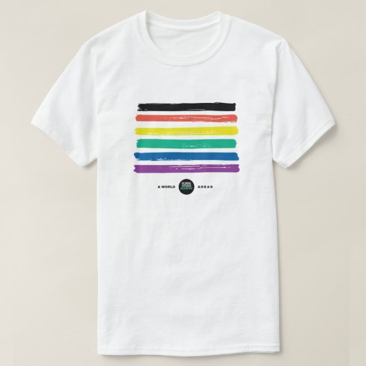 T-shirt arc-en-ciel de l'Académie (Design devant)