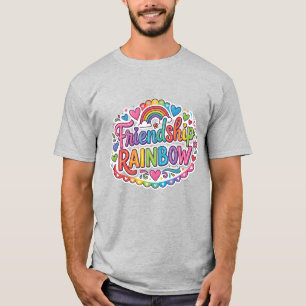 T-shirt Arc-en-ciel de l'amitié