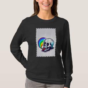 T-shirt Arc-en-ciel de tournesols cœur LGBT Fierté lesbien