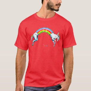 T-shirt Arc-en-ciel de Unicorne