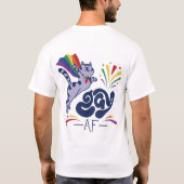 T-shirt arc-en-ciel des Moines (Dos)