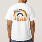 T-SHIRT ARC-EN-CIEL D'OURS (Dos)