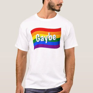 T-shirt Arc en ciel Drapeau Gaybe enfant de parents gay fa