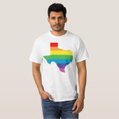 T-shirt arc-en-ciel du Texas (Devant entier)