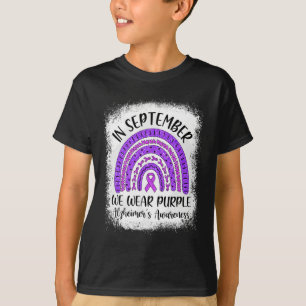 T-shirt Arc-en-ciel En septembre, nous portons des Heimerh