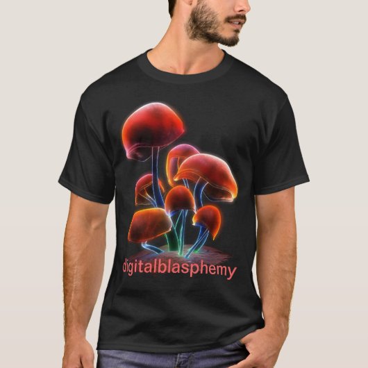 T-shirt Arc-en-ciel Fluorescence_T (Devant)