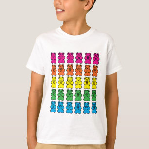 T-shirt Arc-en-ciel Gummy Bears