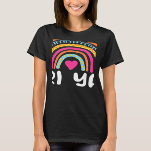 T-shirt arc-en-ciel heureux fri yay professeur plaisir son