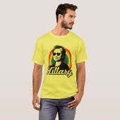 T-shirt Arc en ciel Hillary Clinton 2016 - Cool Clinton - (Devant entier)