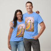 T-Shirt arc-en-ciel Jésus (Unisexe)