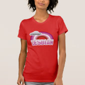 T-SHIRT ARC-EN-CIEL LESBIEN (Devant)