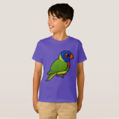 T-shirt Arc-en-ciel Lorikeet de Birdorable (Devant entier)