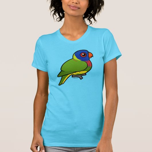 T-shirt Arc-en-ciel Lorikeet de Birdorable (Devant)