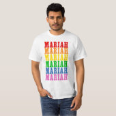 T-shirt Arc-en-ciel Mariah (Devant entier)