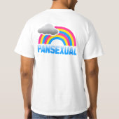 T-SHIRT ARC-EN-CIEL PANSEXUAL (Dos)