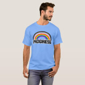 T-Shirt Arc-en-Ciel Progress Pride (Devant entier)