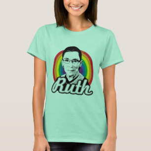 T-shirt Arc-en-ciel Ruth 2016 - Ruth Bader Ginsburg - LGBT