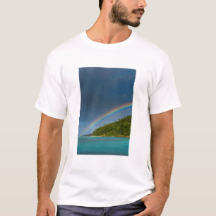 T-shirt Arc-en-ciel sur l'île, Samoa américaines