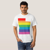 T-shirt arc-en-ciel utah (Devant entier)