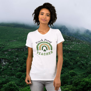 T-shirt Arc-en-ciel vert Pinch Proof Professeur Saint Patr