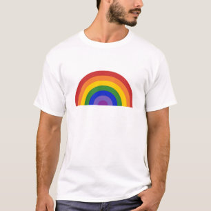 T-shirt Arc-en-ciel vif Fierté LGBT