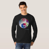 T-shirt Arc-en-ciel Yin Yang (Devant entier)