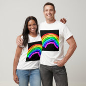 T-shirt Arc-en tiré (Unisexe)