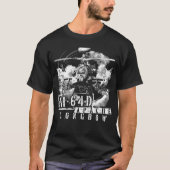 T-shirt Arc long Apache AH-64D (Devant)