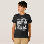 T-shirt Arc long Apache AH-64D (Devant entier)
