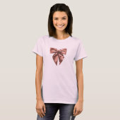 T-shirt Arc rose (Devant entier)