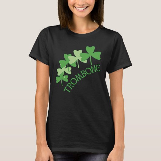 T-shirt Arc Shamrock de Trombone (Devant)