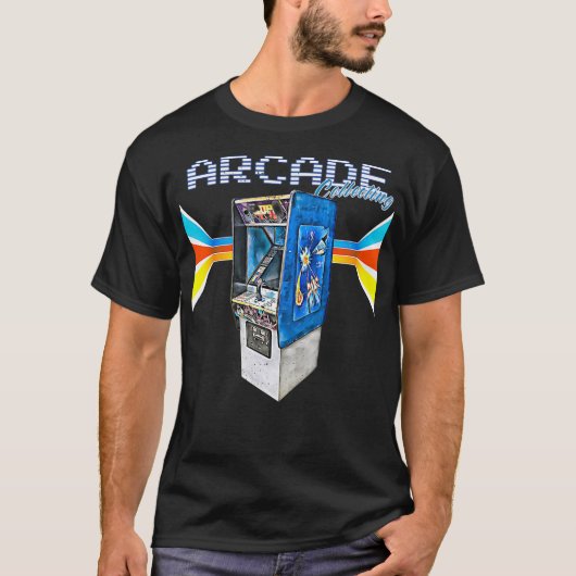 T-shirt Arcade cabinet machine 1970 1980 1990 Video Game C (Devant)