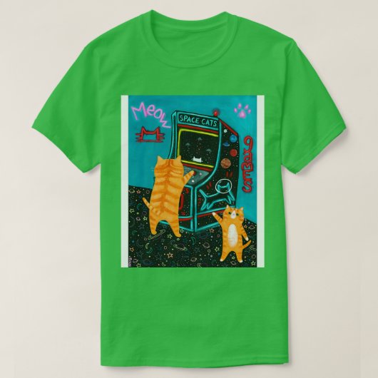 T-shirt Arcade Kitties (Design devant)