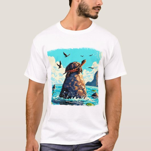 T-shirt Arcade turtle (Devant)