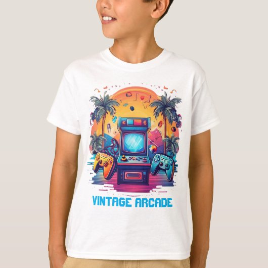 T-shirt Arcade vintage (Devant)