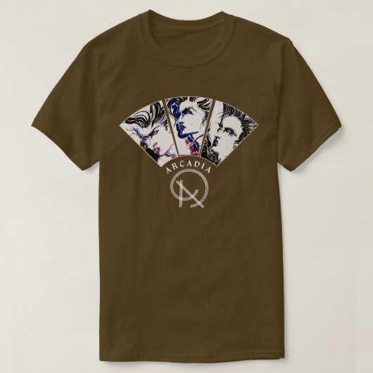 T-shirt Arcadia Duran Duran (Design devant)