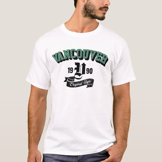 T-shirt Arch Tee Vancouver Original Style (Devant)