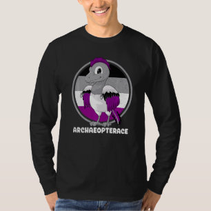 T-shirt Archaeopterace Asexué Archaeopteryx Lgbtq