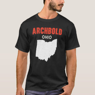 T-shirt Archbold Ohio USA State America Travel Ohioan