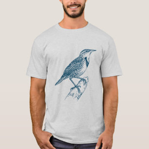 T-shirt Arche de prairie - Bleu océan