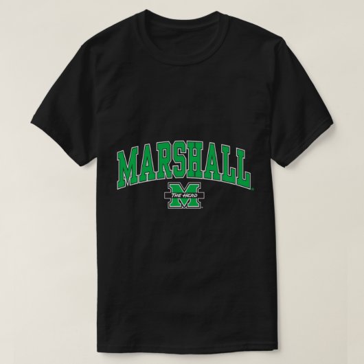 T-shirt Arche du troupeau de Marshall sur une longue tige (Design devant)