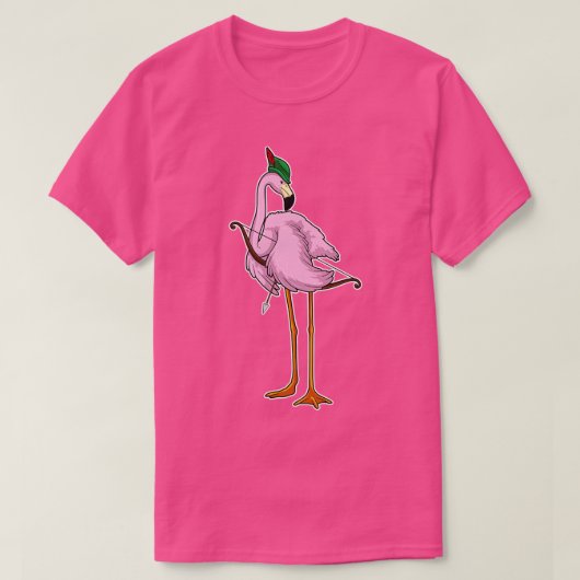 T-shirt Arche Flamant rose flèche (Design devant)