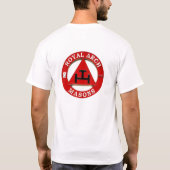 T-shirt Arche royale blanche (Dos)